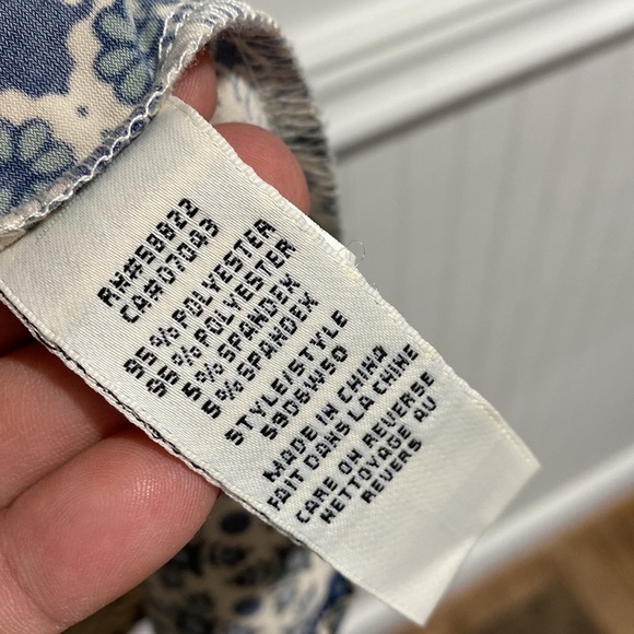 Max Studio dress Small belted 3/4 button down front and sleeve gently worn - Picture 6 of 8